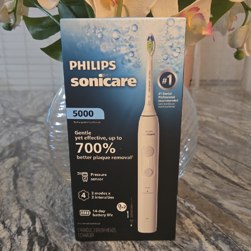Philips Sonicare 5000 Electric Toothbrush - White/Blue